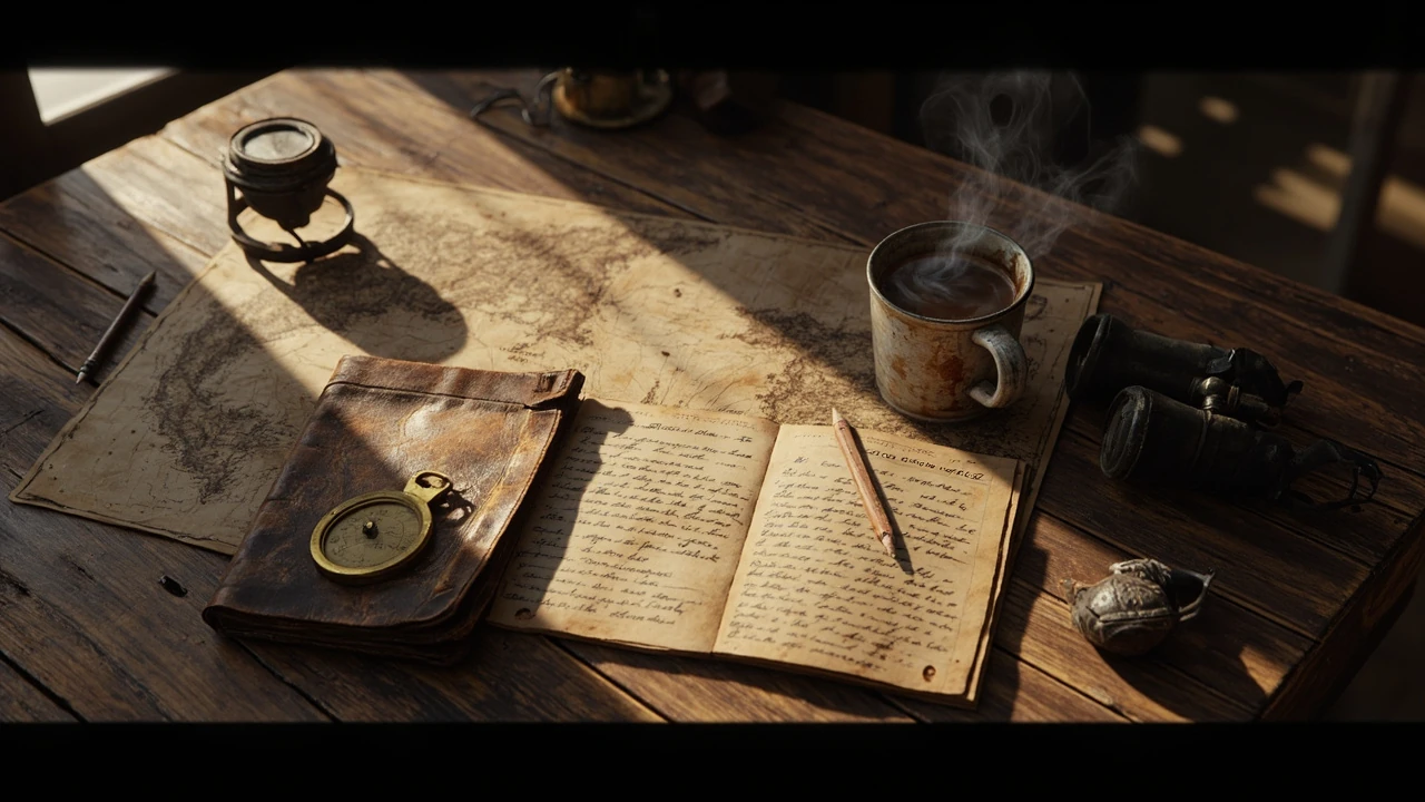 Red Dead Redemption 2 walkthrough showing a frontier map and mission notes
