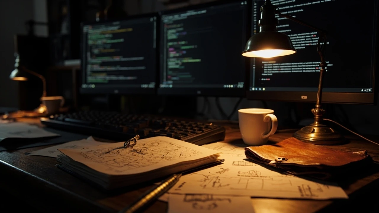 Bannerlord cheats: console commands and module mods on a desk