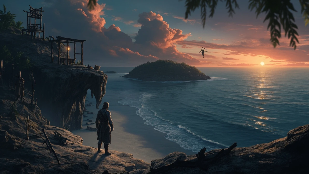 Eventide Island in BOTW illustrated as a GameDev design breakdown